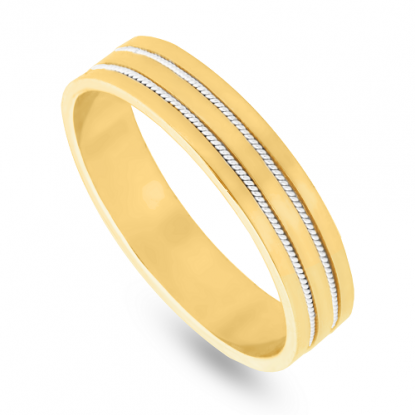Обручальные кольца из комбинированного золота